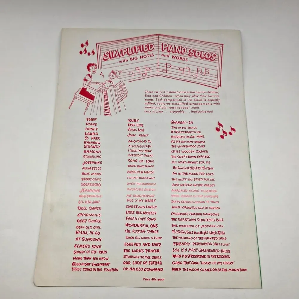 Vintage Santa Claus Is Comin' To Town Sheet Music Leo Feist J. Fred Coots